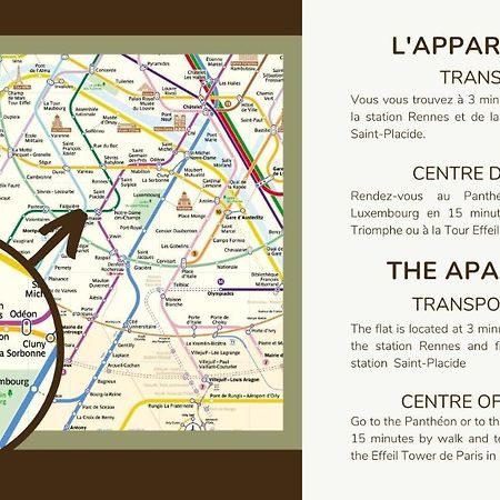 Grand Studio Confort#St Germain-Montparnasse#4P Paris Bagian luar foto